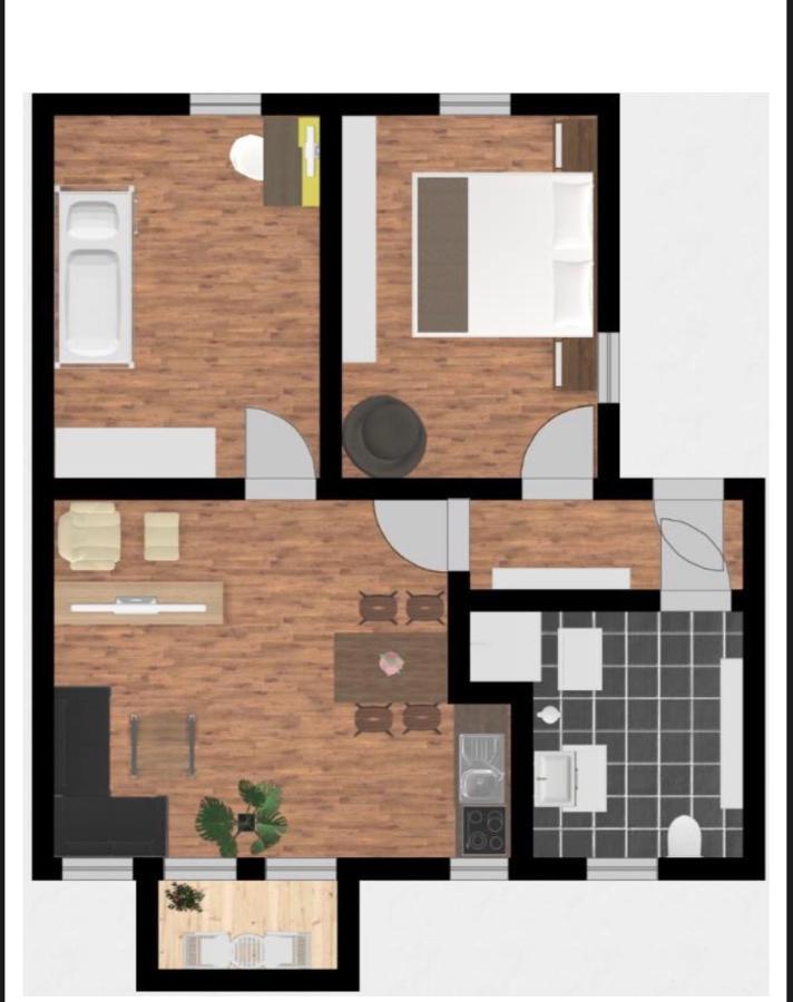 Gästeapartement Markkleeberg Buitenkant foto